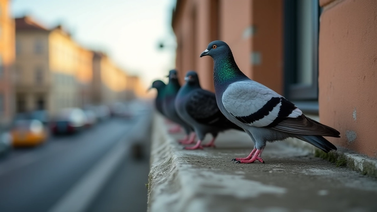 Jak odstraszyć gołębie z parapetu