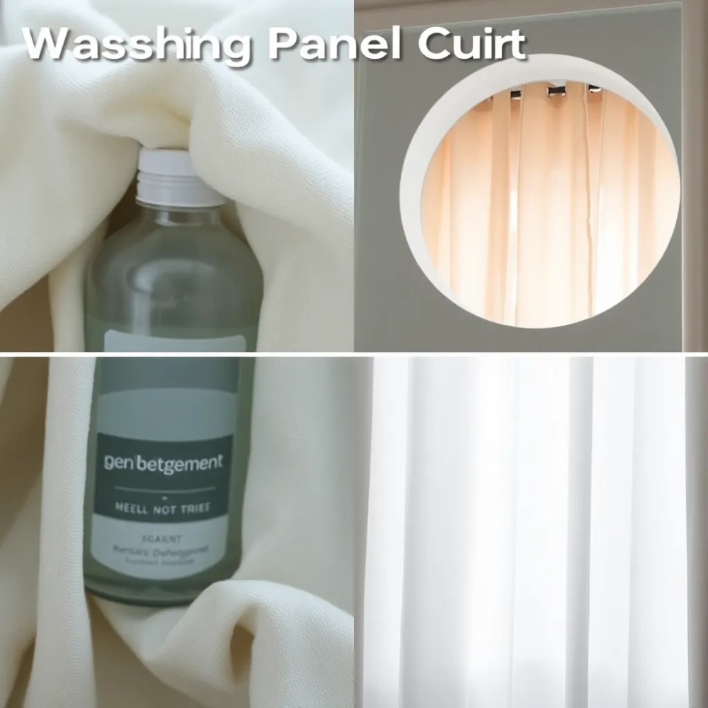 Jak prać firany panelowe
