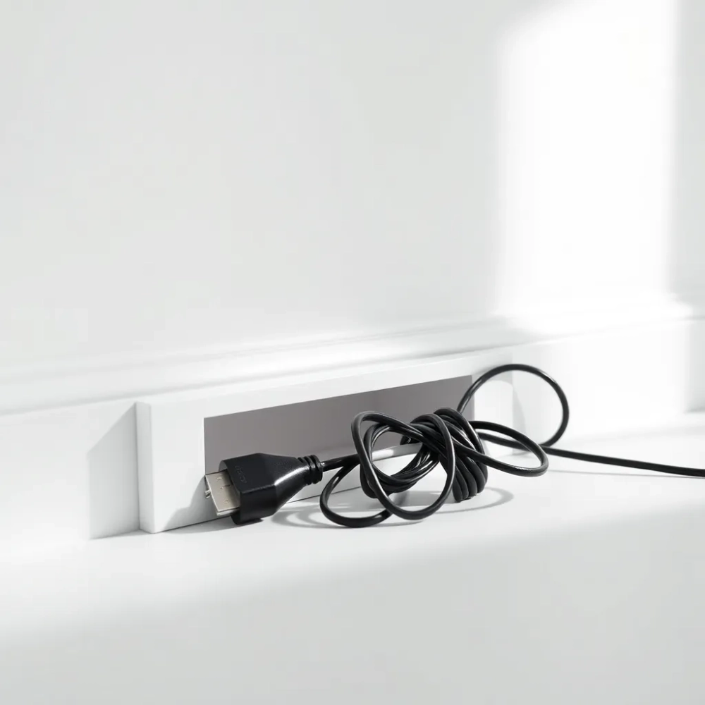 Jak schować kable w listwie przypodłogowej