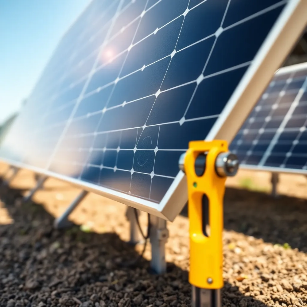 Jak ustawić panele fotowoltaiczne na gruncie