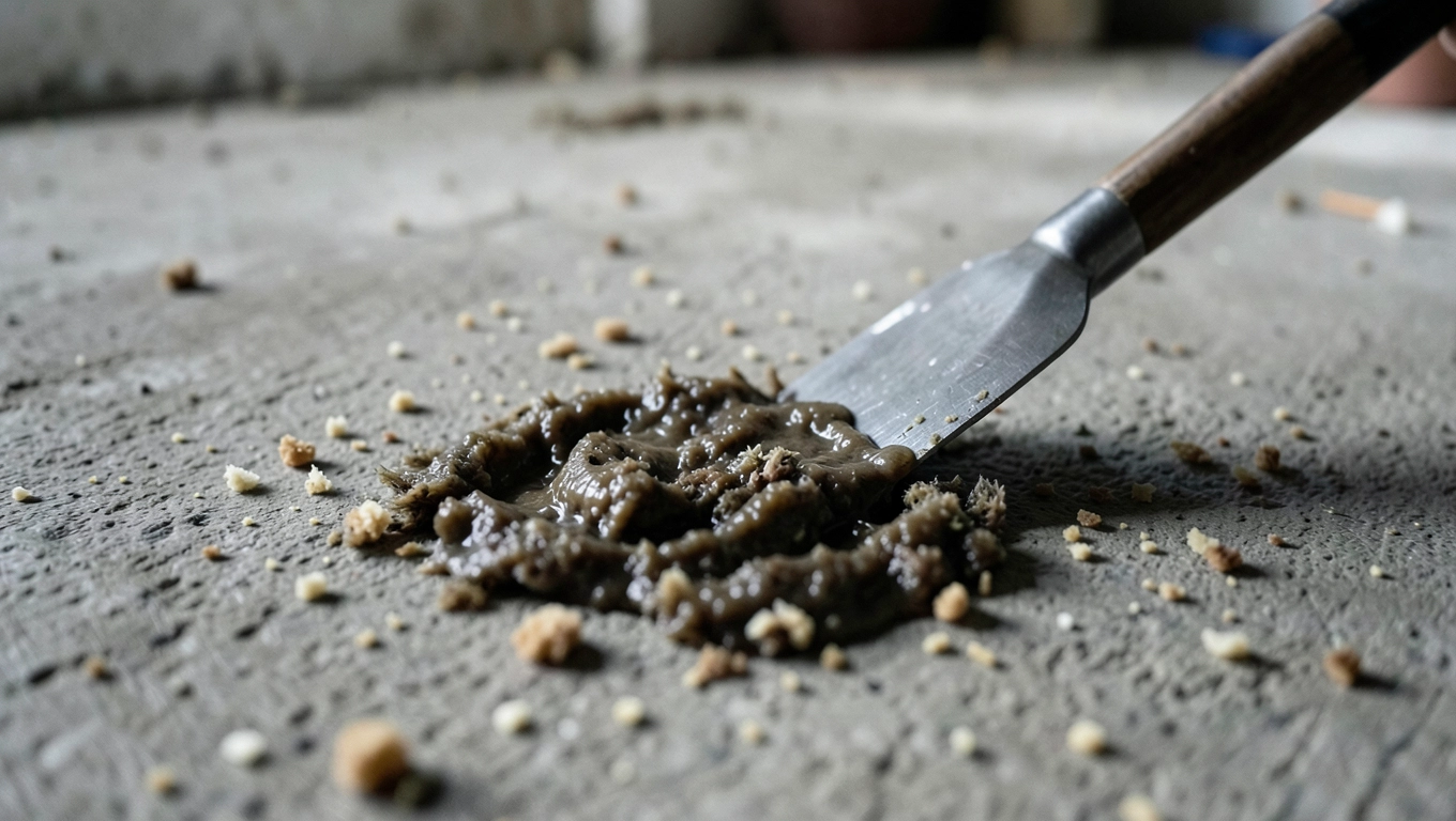 Jak usunąć stary klej spod wykładziny