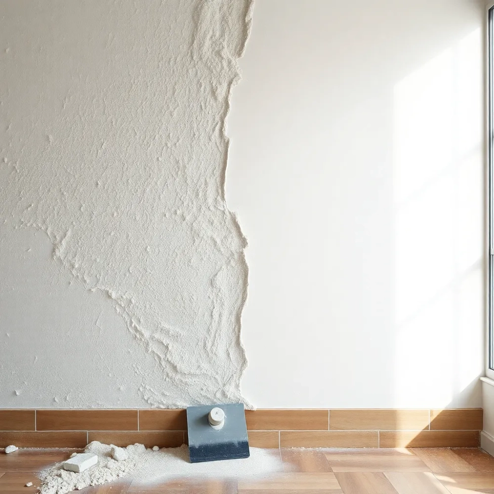 Jak usunąć tynk strukturalny ze ściany