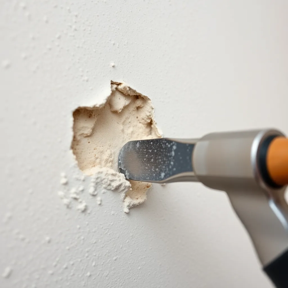 Jak usunąć tynk żywiczny ze ściany