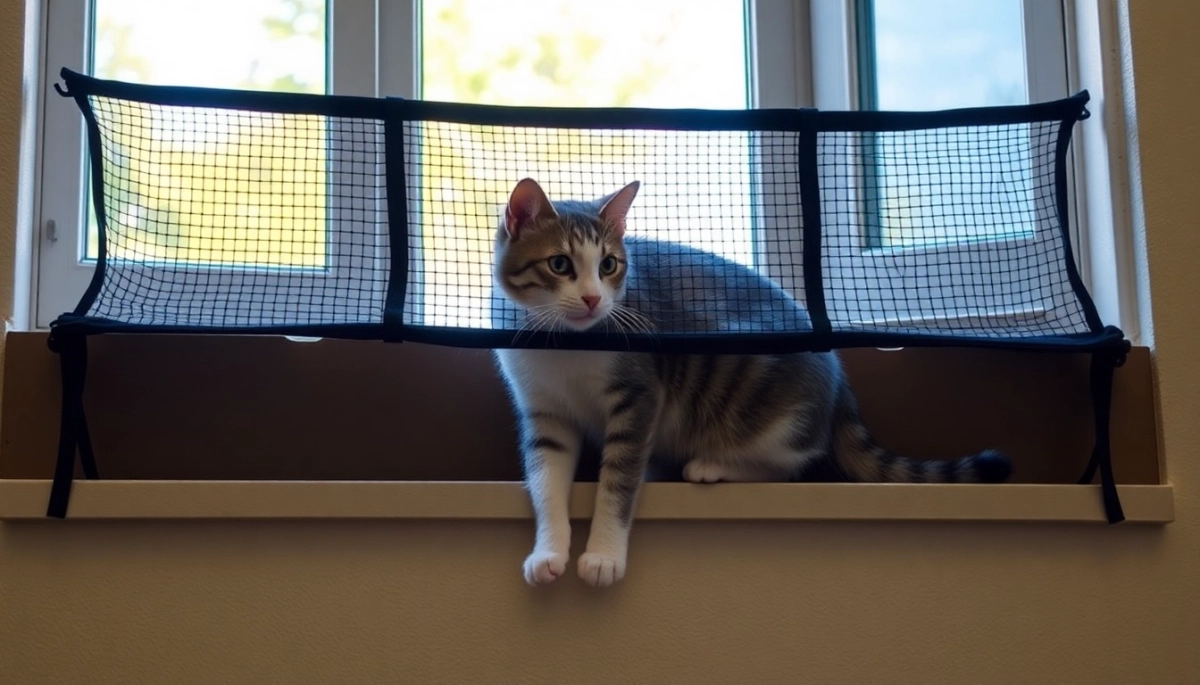 Jak zabezpieczyć parapet przed kotem