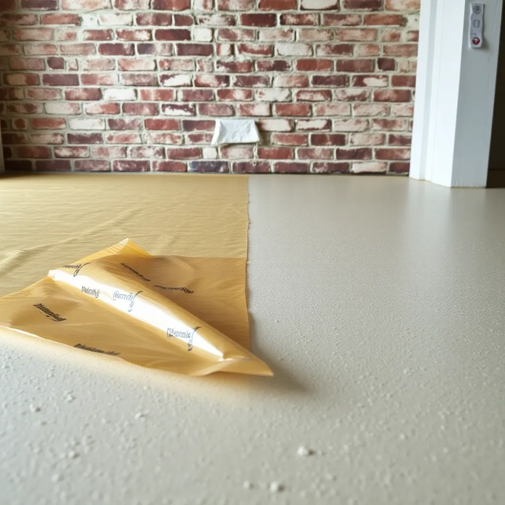 Jak zabezpieczyć wylewkę przed tynkowaniem