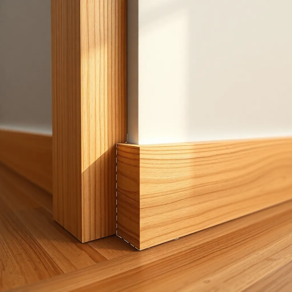 Jak zakończyć listwę przypodłogową drewnianą