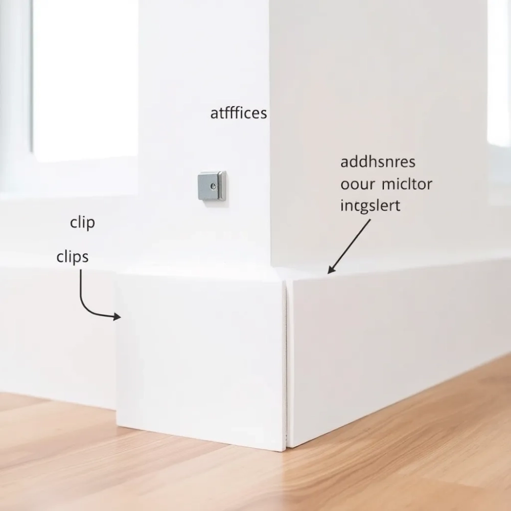 Jak zamontować listwy przypodłogowe PCV