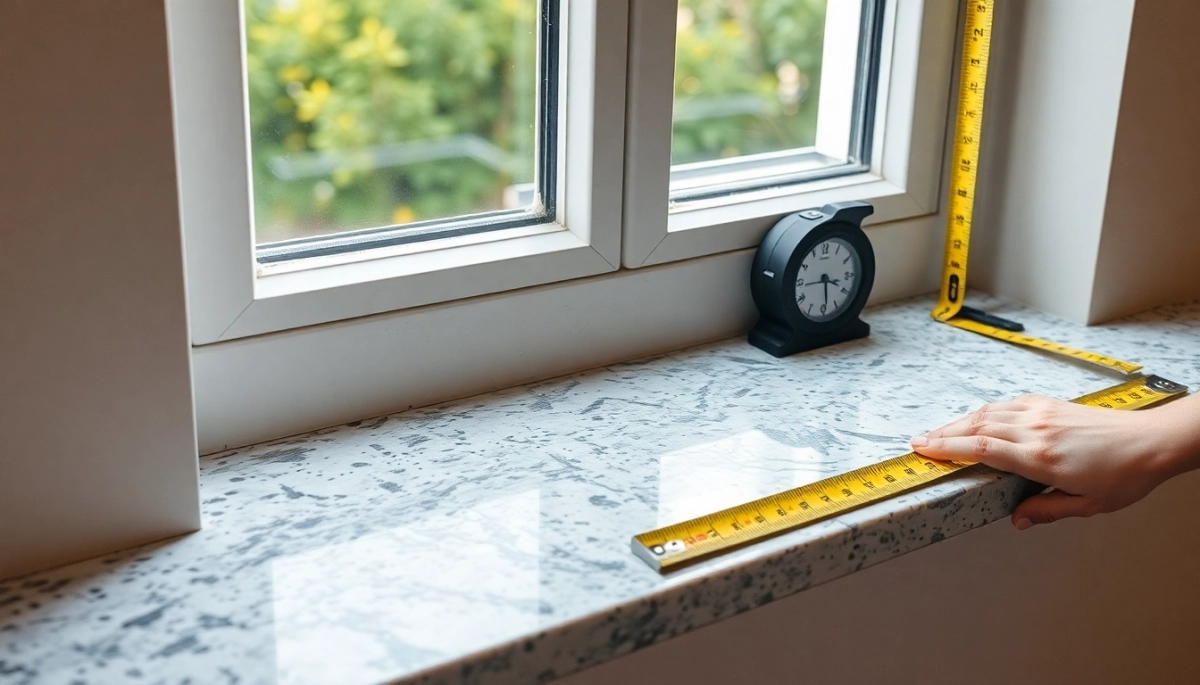 Jak zamontować parapet granitowy wewnętrzny