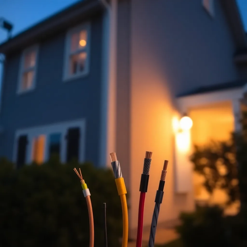 Jaki kabel do oświetlenia elewacji