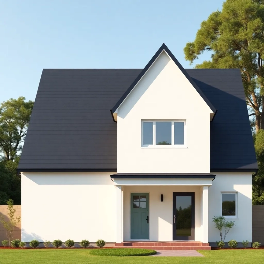 Jaki kolor elewacji do szarego dachu