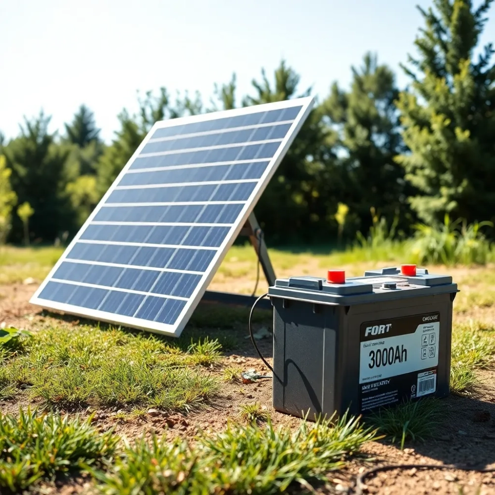 Jaki panel fotowoltaiczny do akumulatora 300Ah