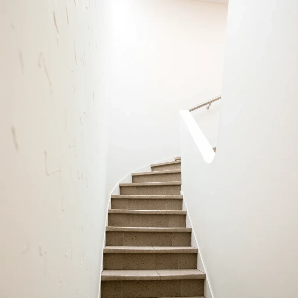 Jaki tynk na klatkę schodową