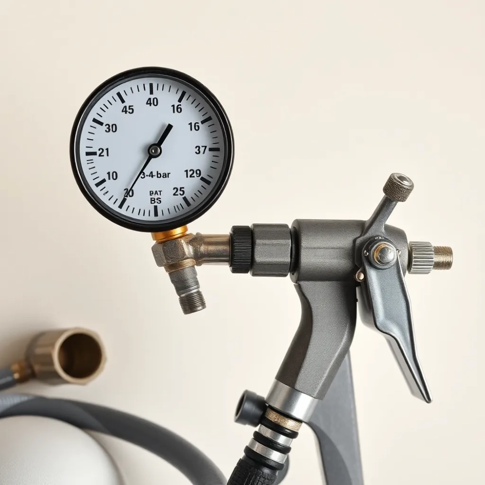 Jakie ciśnienie do tynku natryskowego