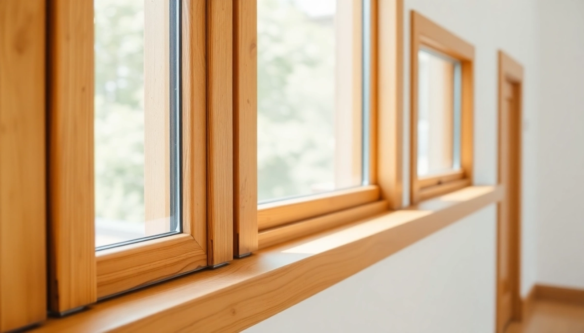 Jakie parapety do okien złoty dąb