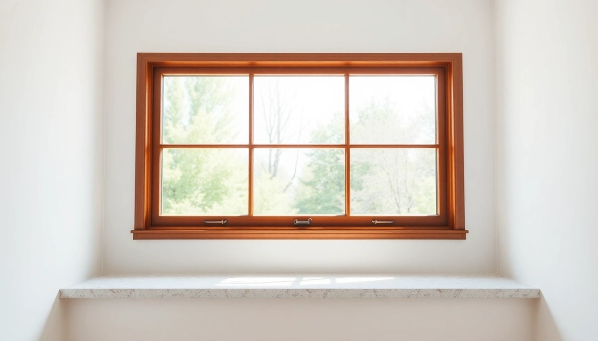 Jakie parapety wewnętrzne do brązowych okien