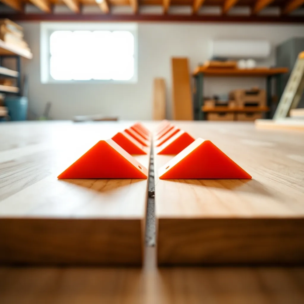 Kliny regulowane do paneli