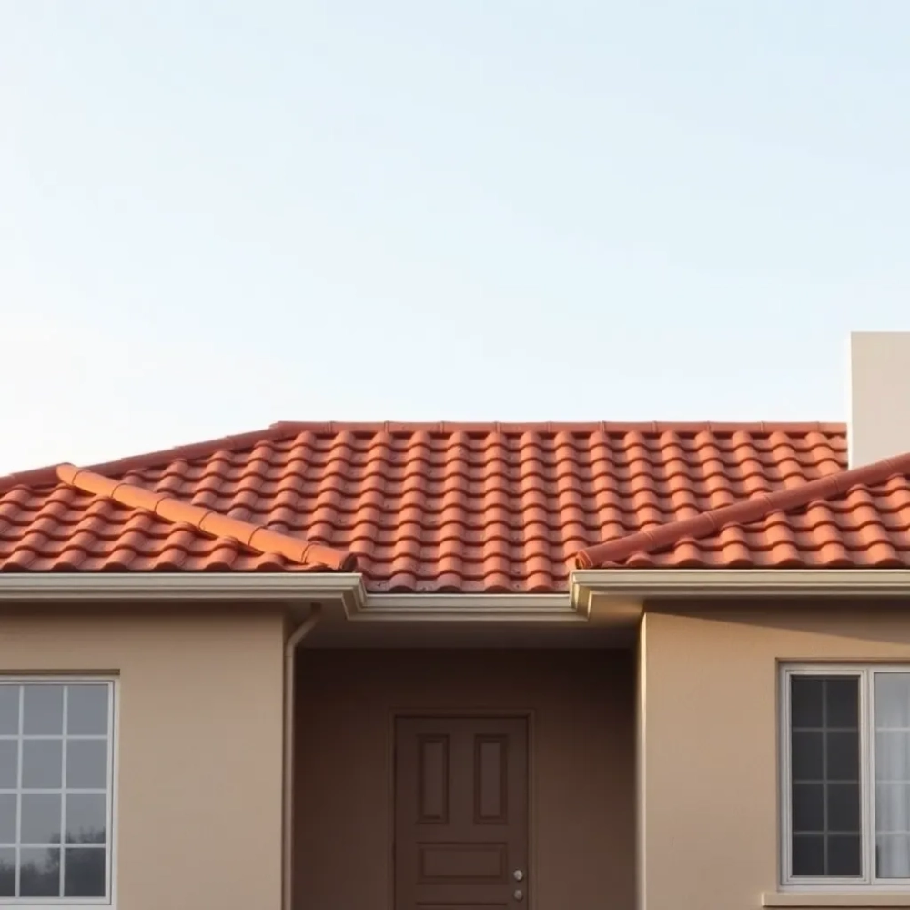 Kolor elewacji do ceglastego dachu