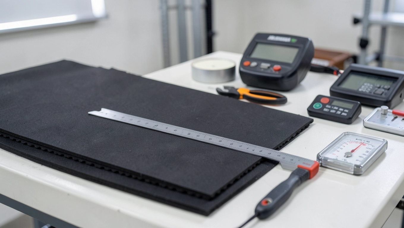 Kontrola jakości w produkcji wykładzin gumowych