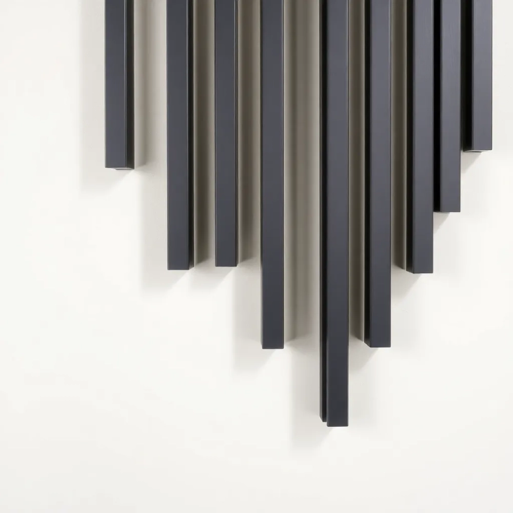 Lamele metalowe na ścianę