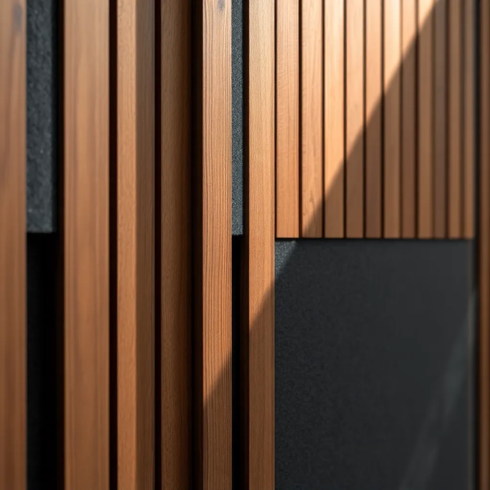 Lamele na filcu  orzech