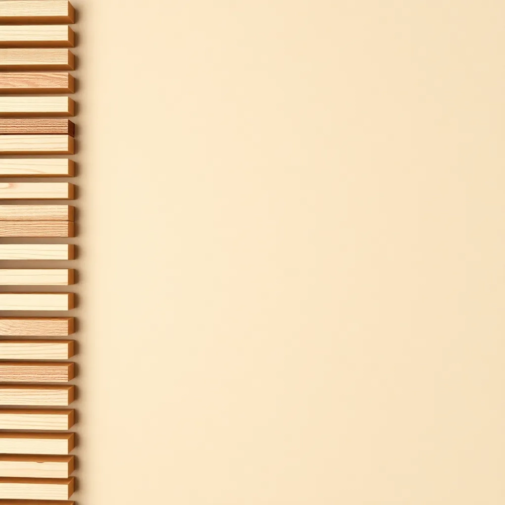 Lamele na płycie montaż