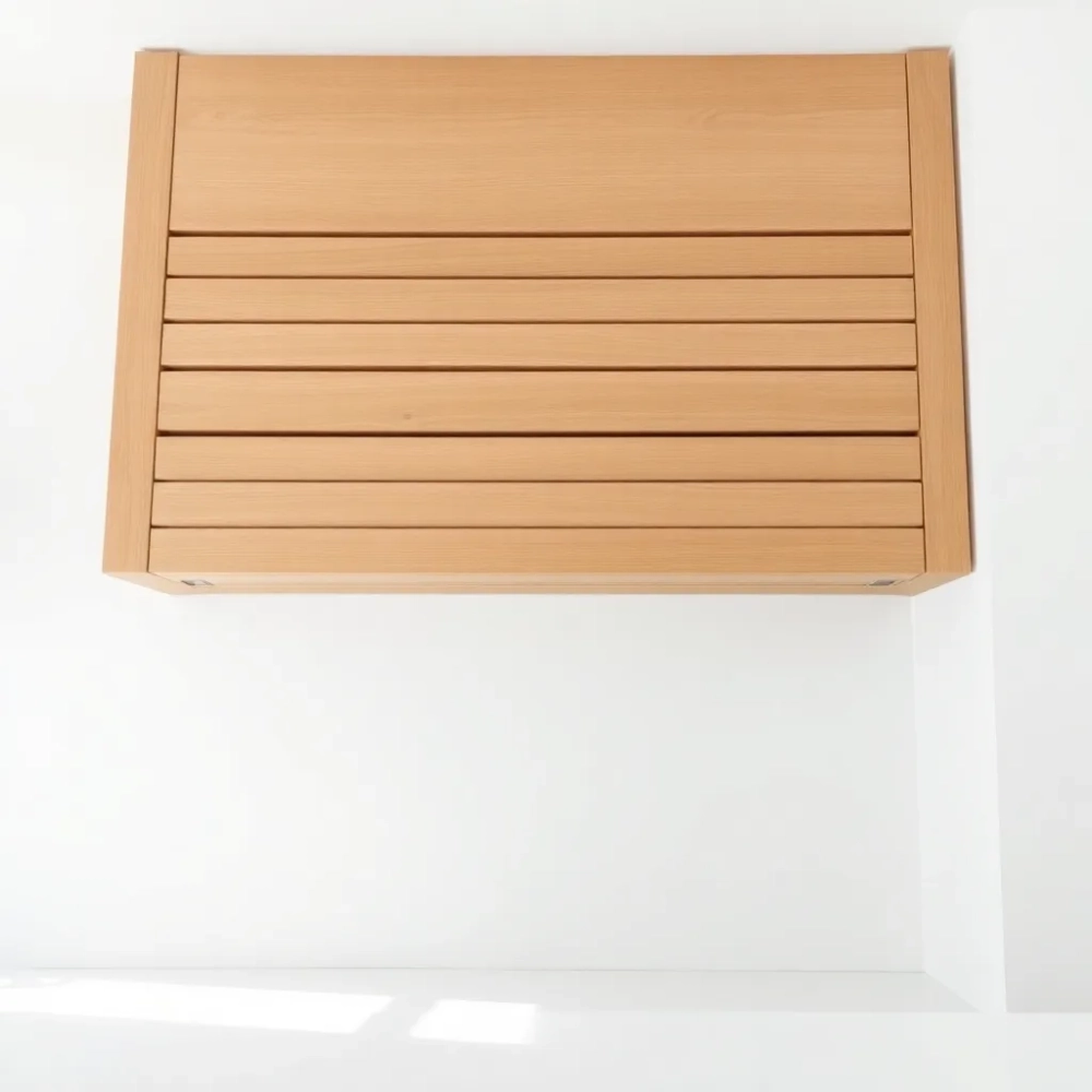 Lamele w kuchni nad blatem