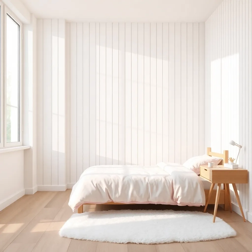 Lamele w pokoju dziewczynki