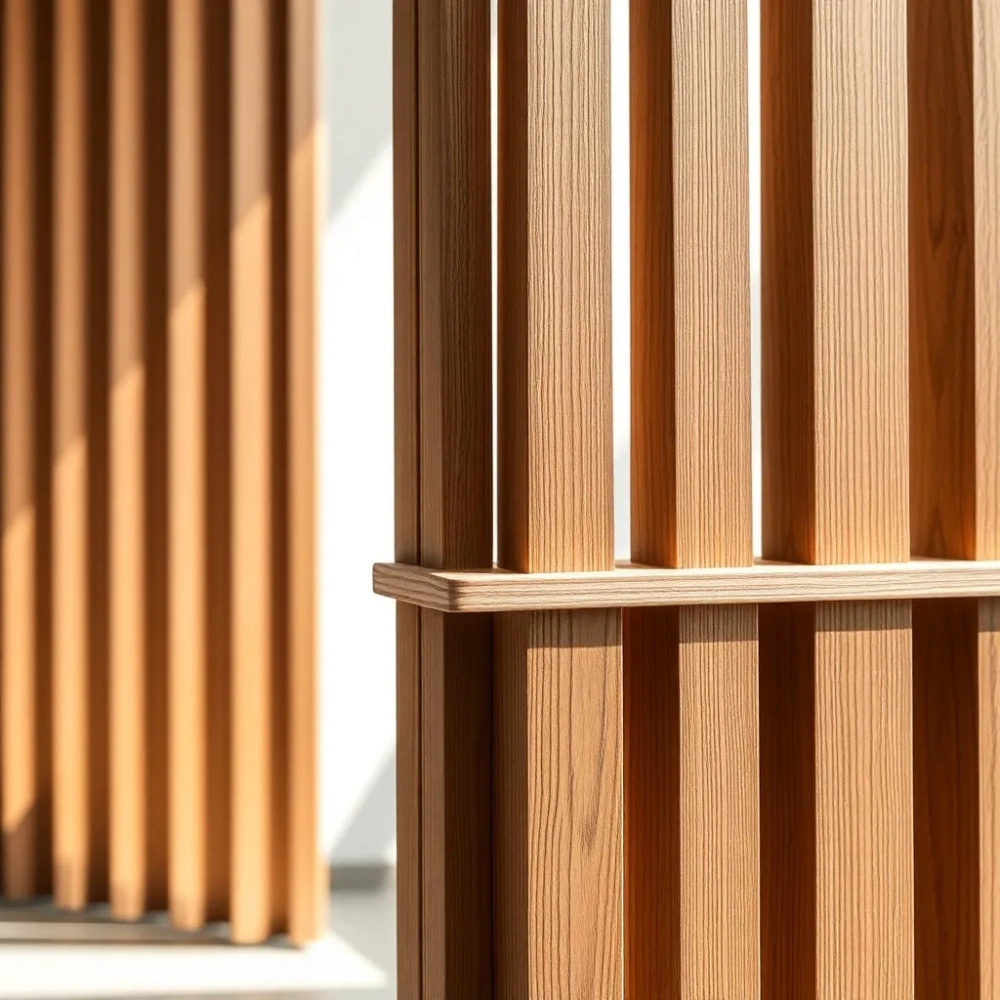 Lamele wolnostojące montaż