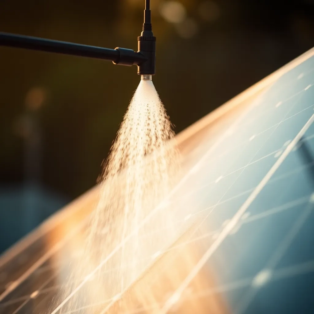 Lanca do mycia paneli fotowoltaicznych