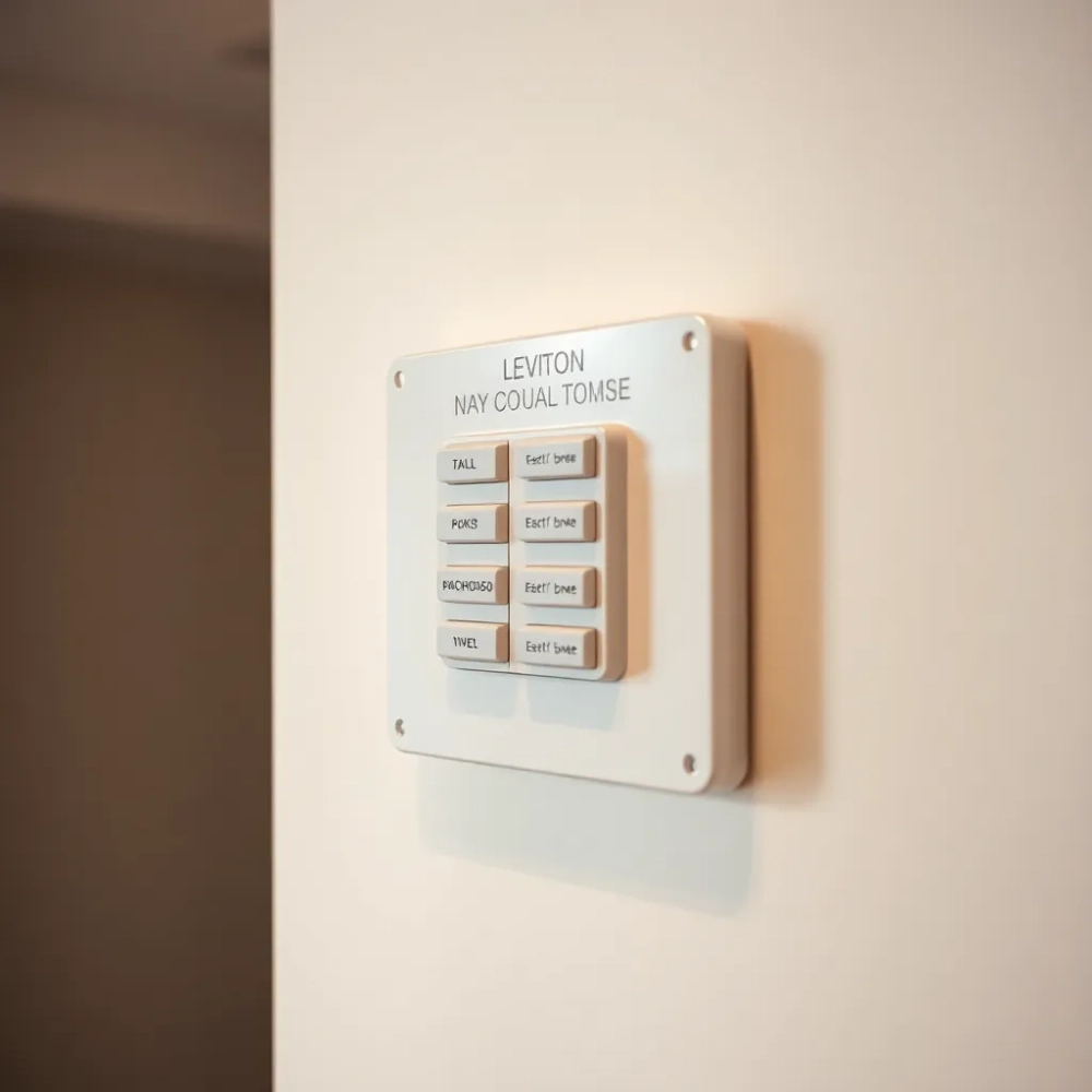 leviton lighting control panel