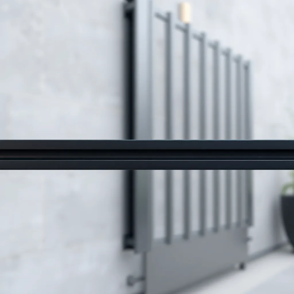 Listwa montażowa do bramy dwuskrzydłowej antracyt 400 cm