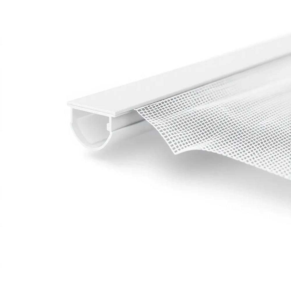 Listwa okapnikowa z siatką