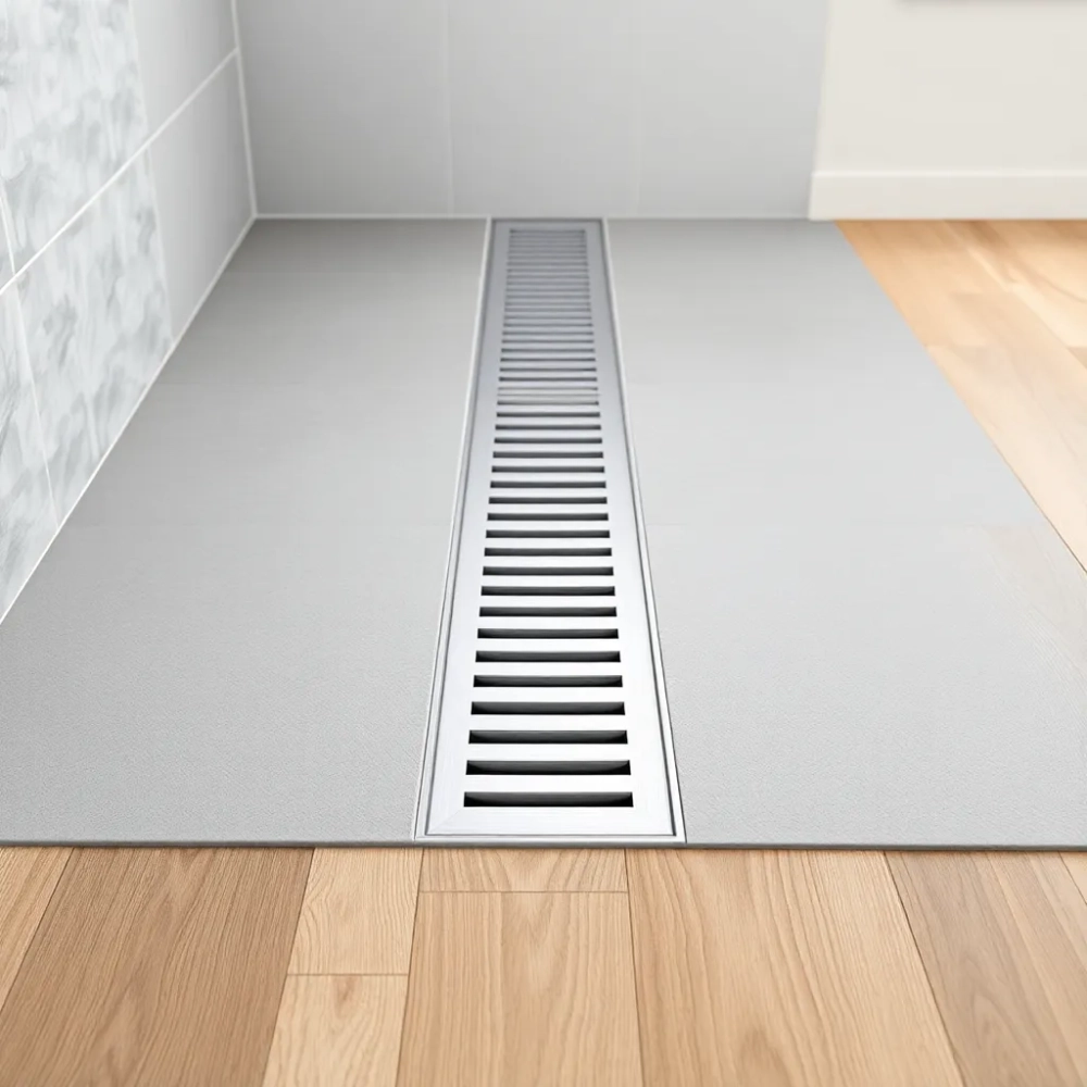 Listwa spadkowa do prysznica