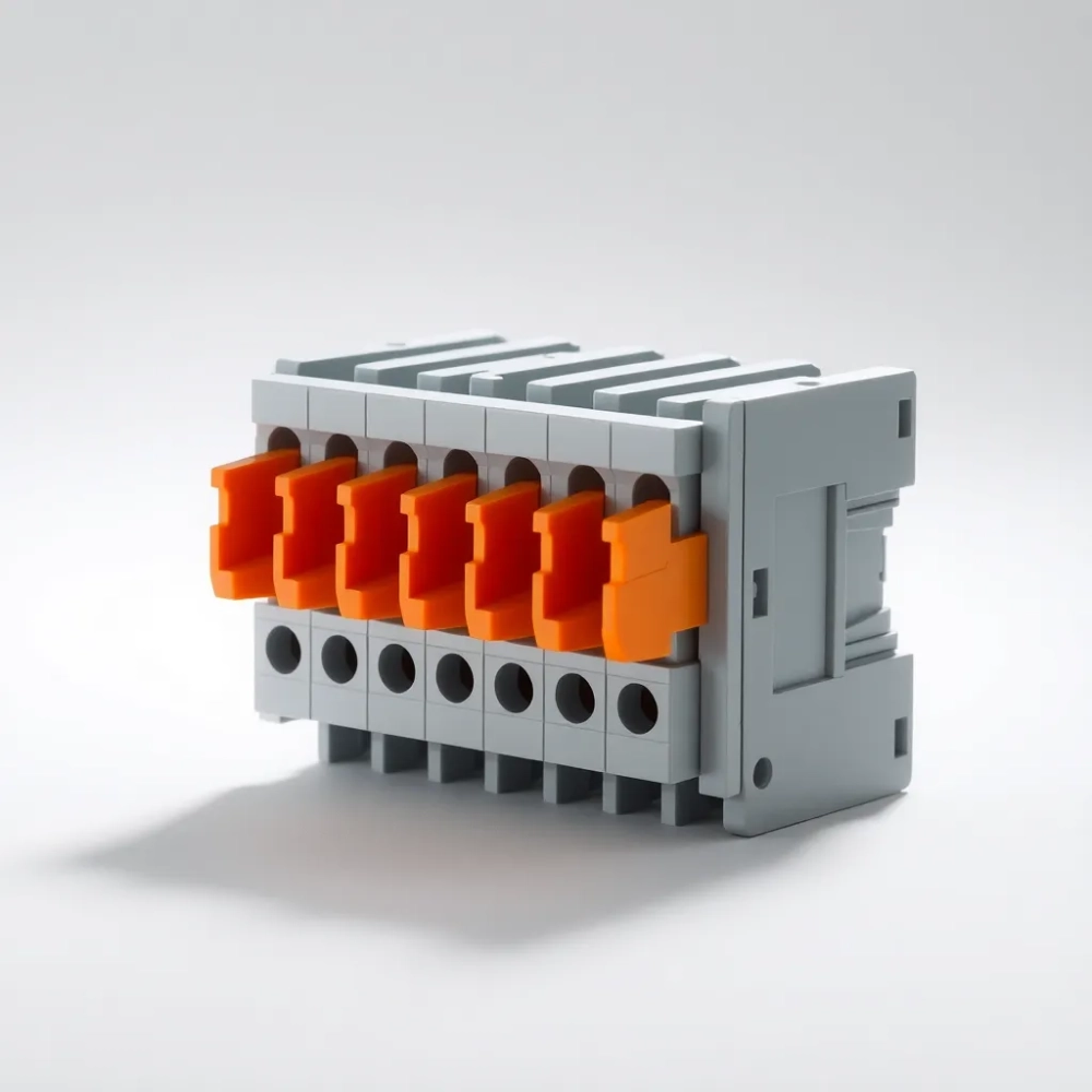 Listwa zaciskowa na szynę WAGO