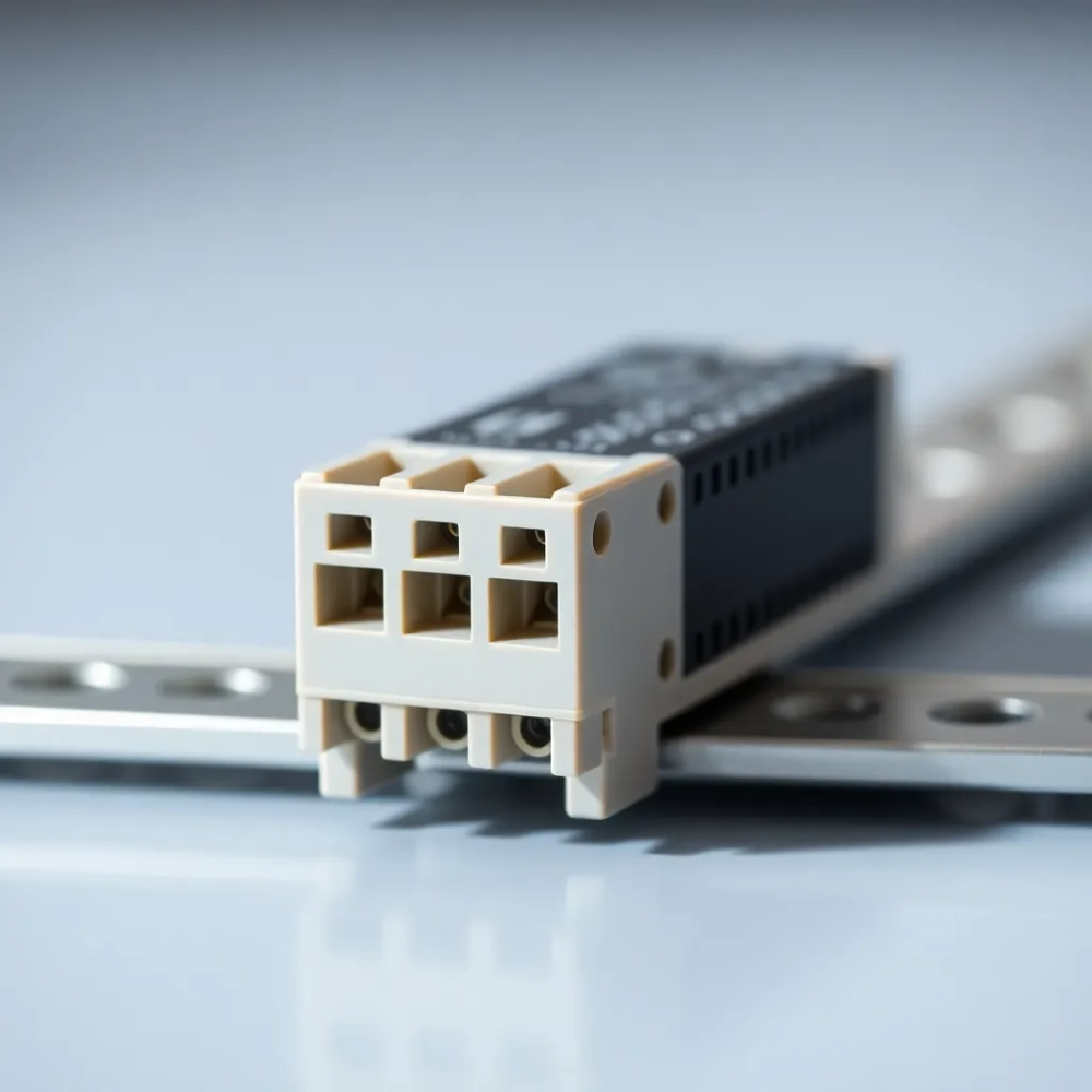 Listwa zaciskowa na szynę