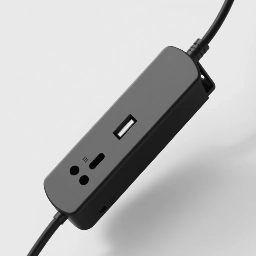 Listwa zasilająca z USB do przykręcenia