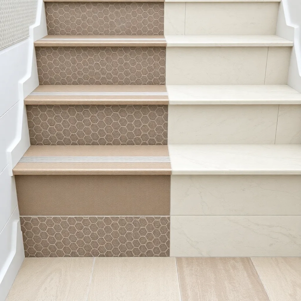 Listwy na schody do płytek