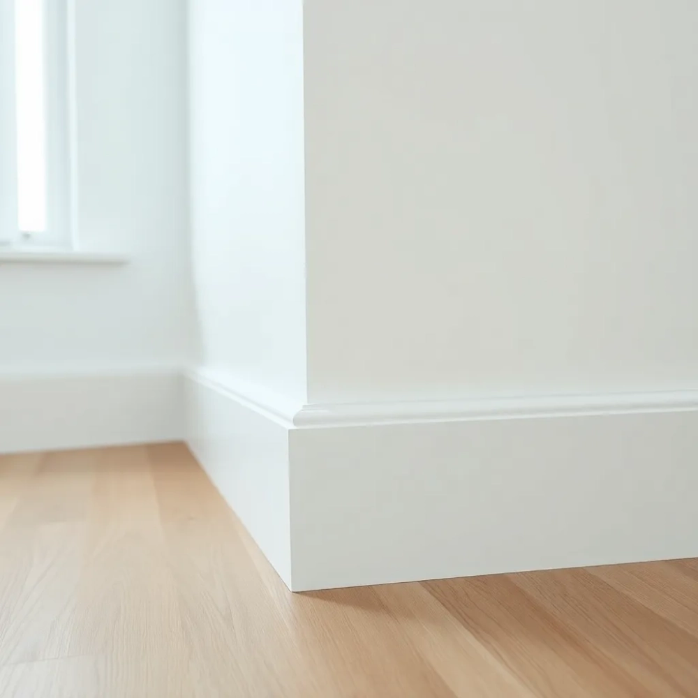 Listwy przypodłogowe zlicowane ze ścianą Montaż