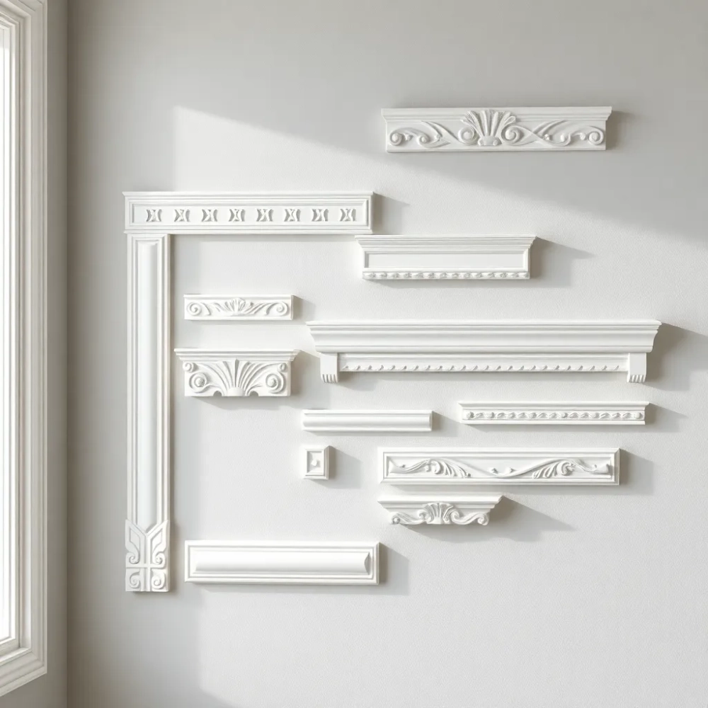 Listwy styropianowe na ścianę