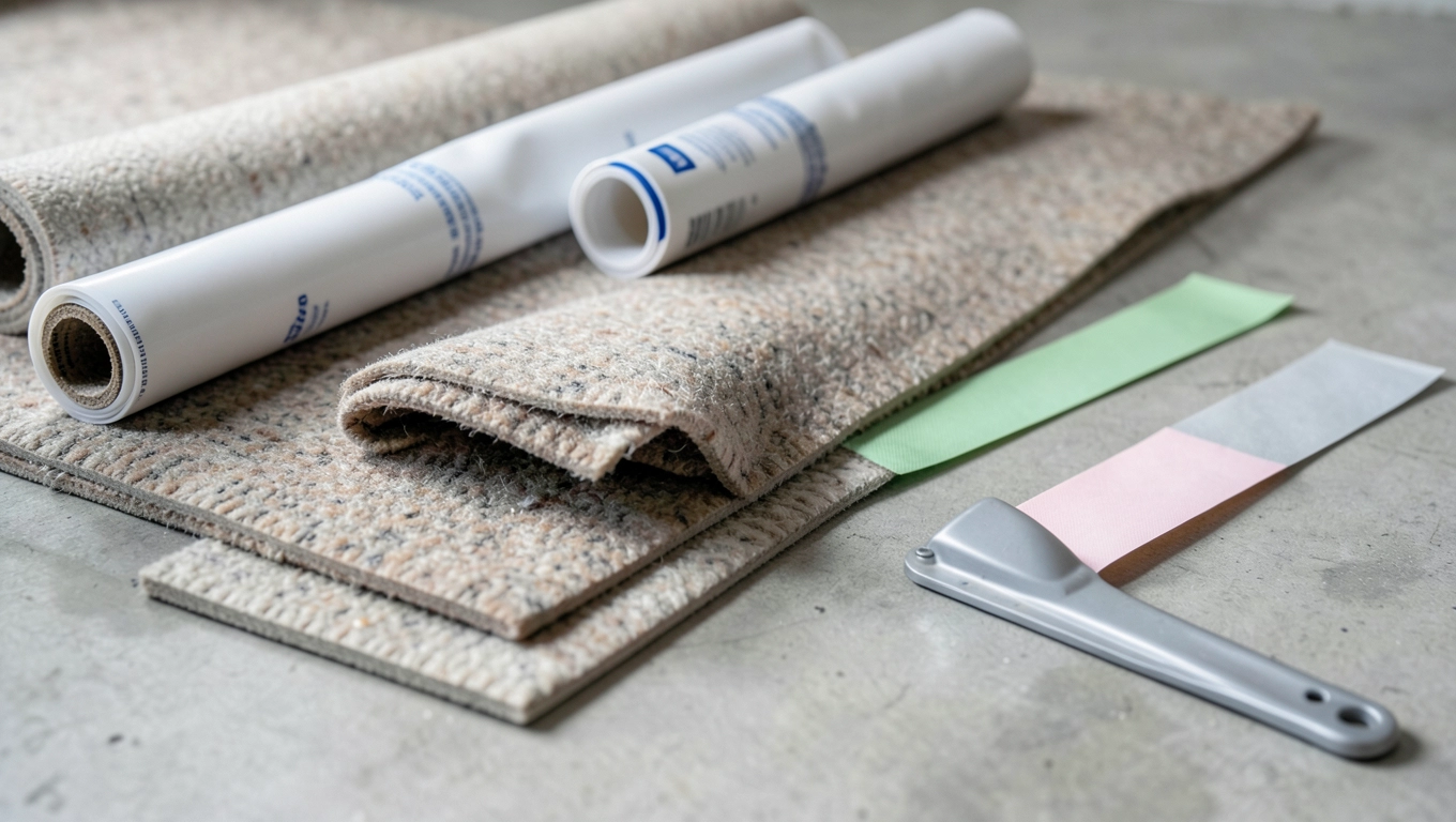 Materiały do montażu wykładziny dywanowej