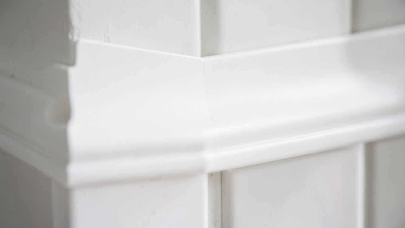 Materiały listew boazeryjnych kątowych