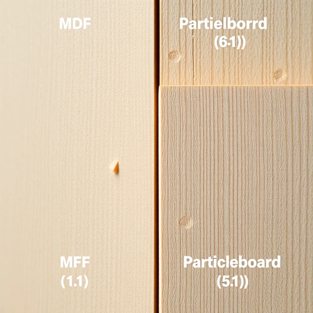 MDF a płyta wiórowa