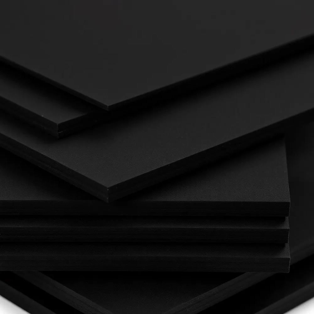 MDF barwiony w masie czarny