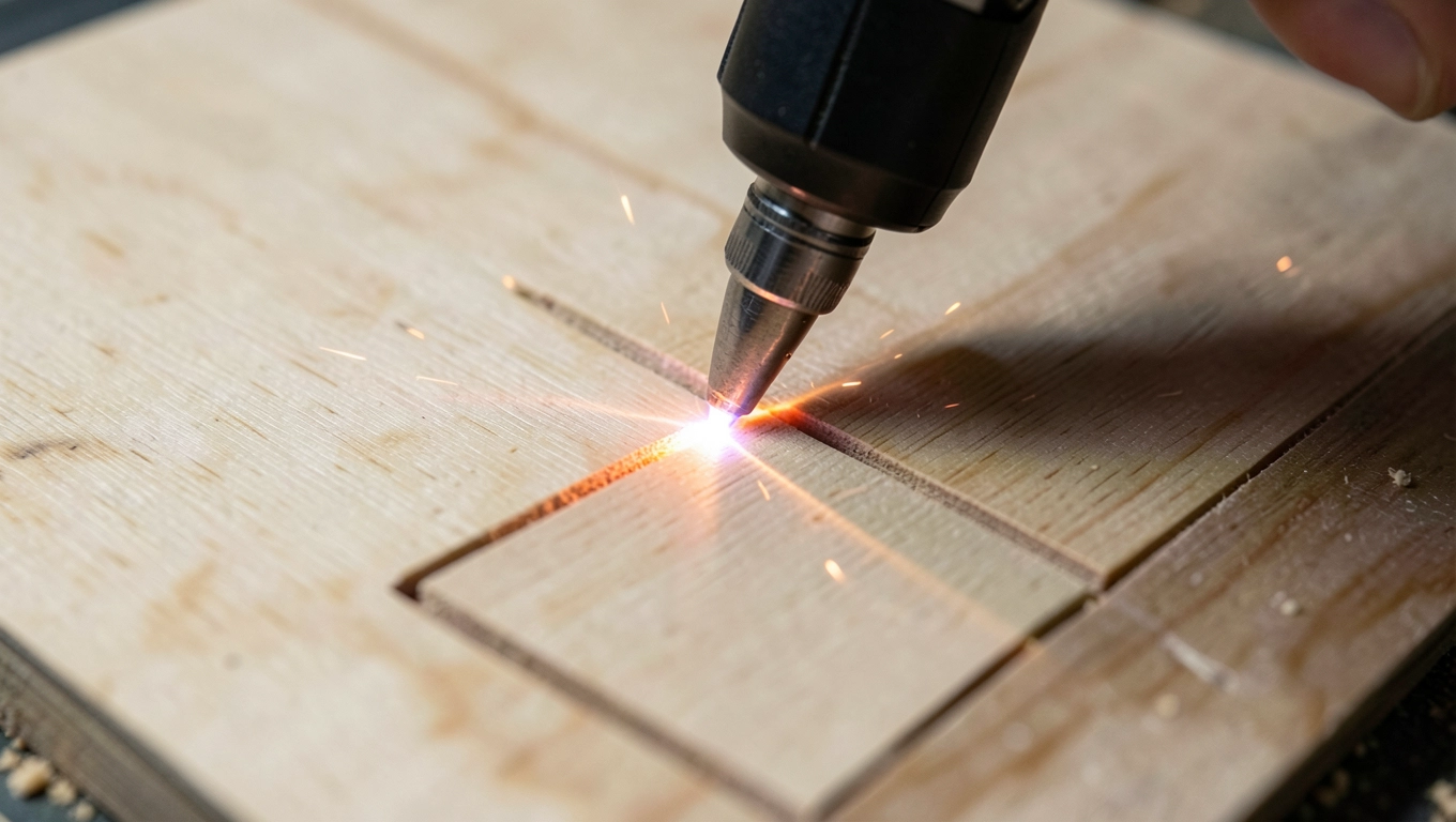 Moc 40W plotera do sklejki 3 mm