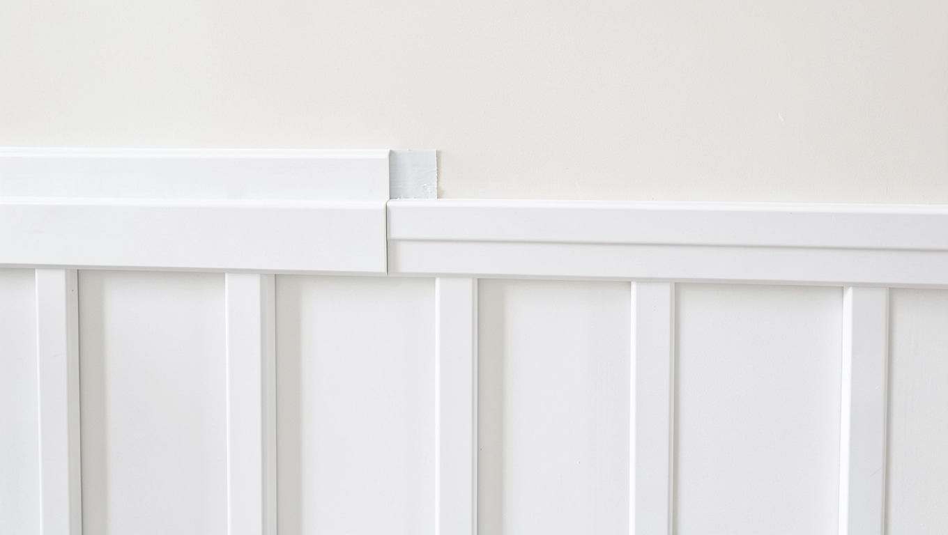 Montaż boazerii plastikowej białej