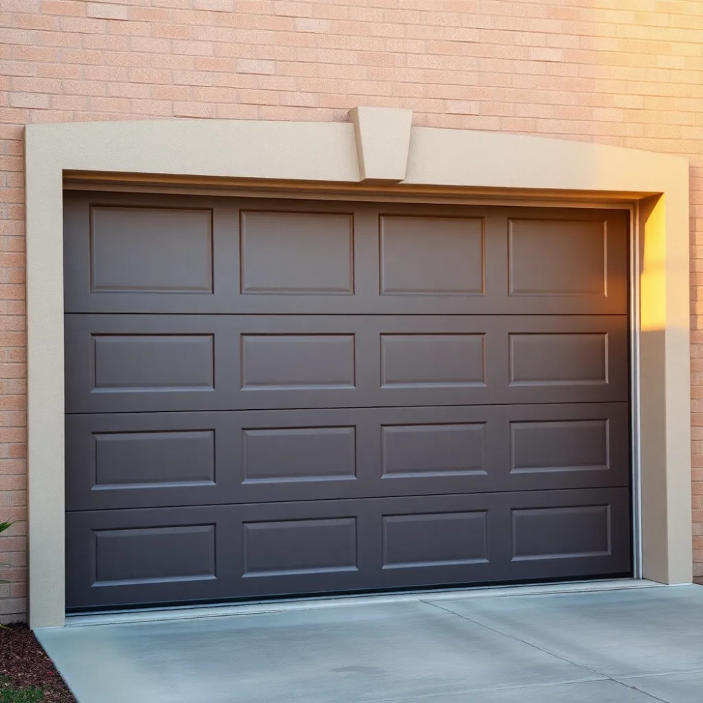 Montaż bramy garażowej panelowej