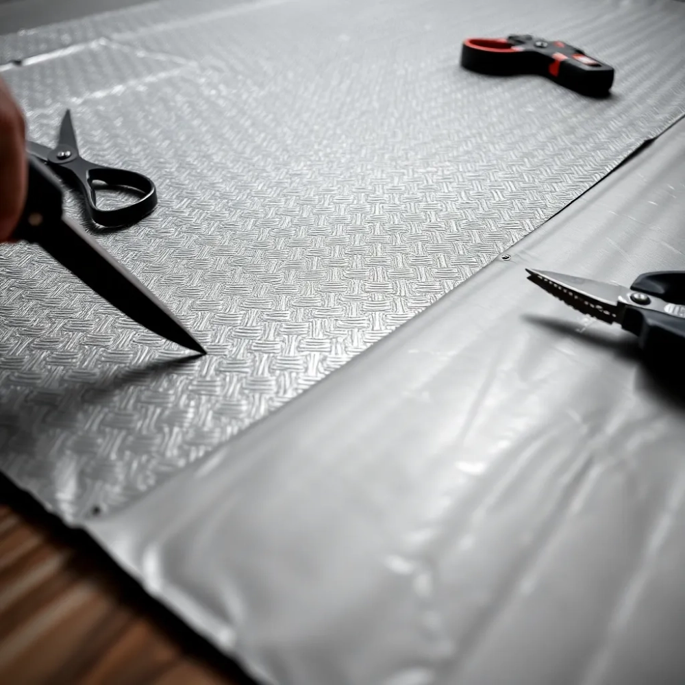 Montaż folii grzewczej pod panele