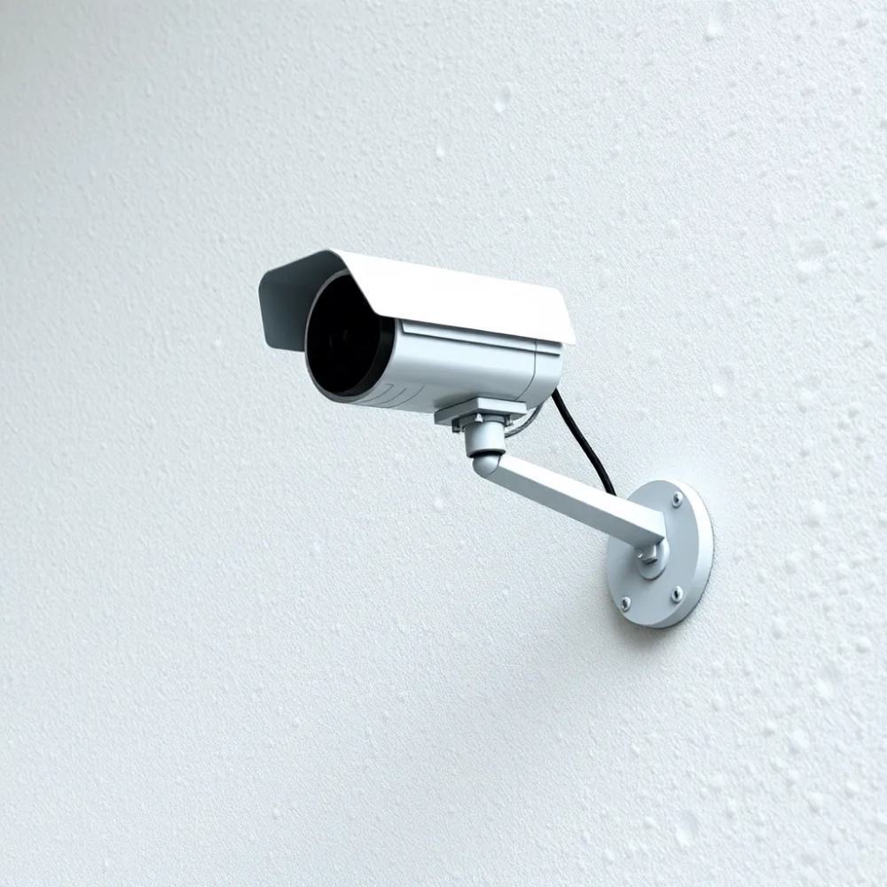 Montaż kamery na elewacji styropianowej