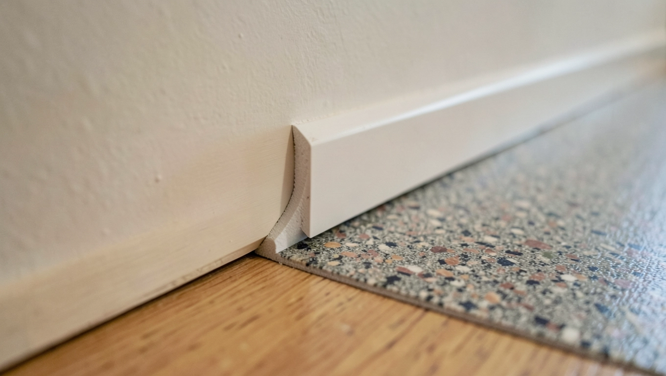 Montaż listew przypodłogowych