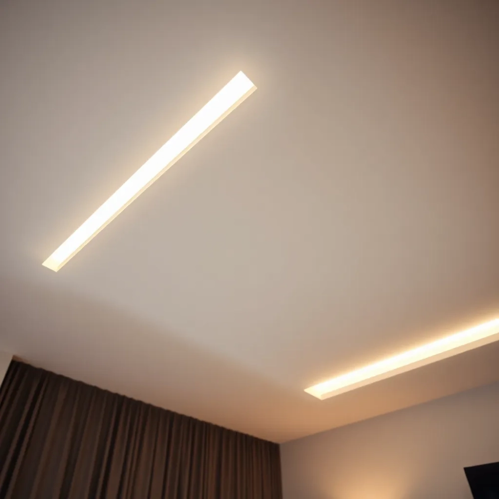 Montaż listwy LED w suficie cena